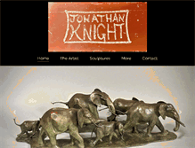 Tablet Screenshot of jonathanknightsculpture.co.uk